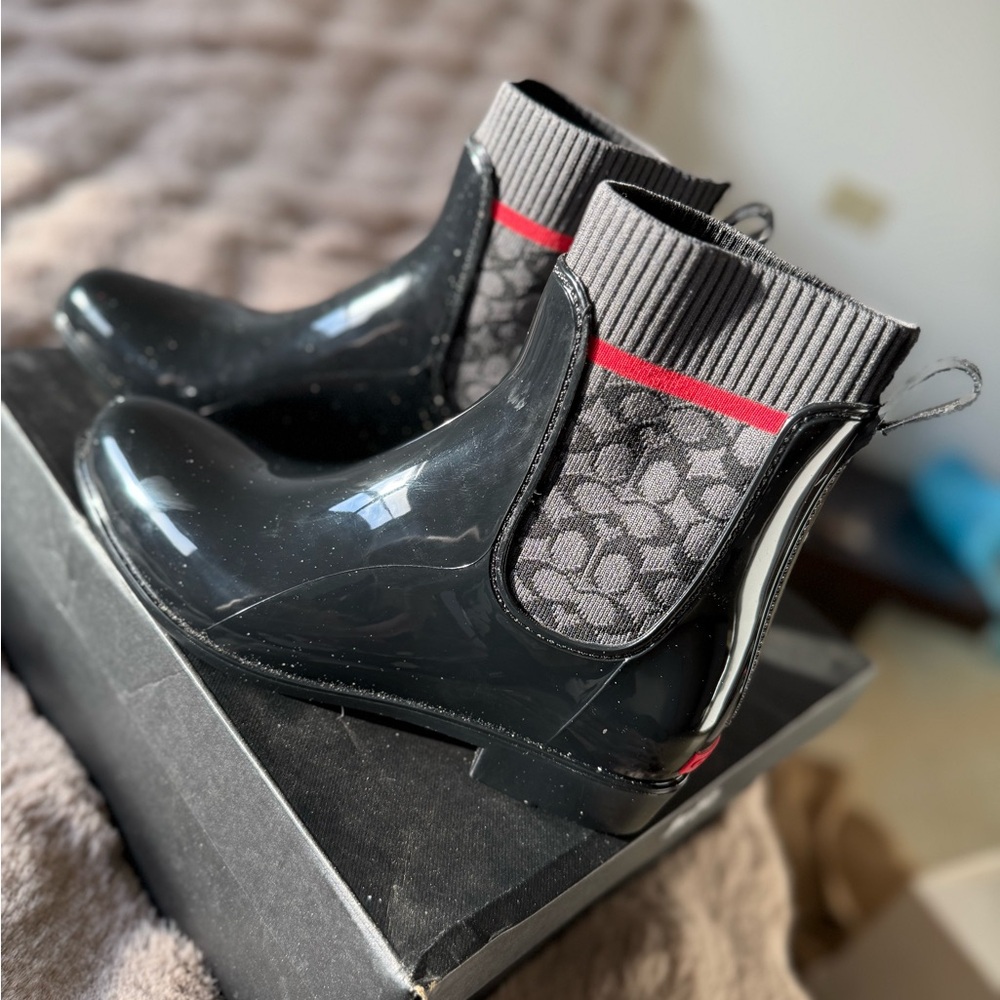 Coach Rivington Rain Boots